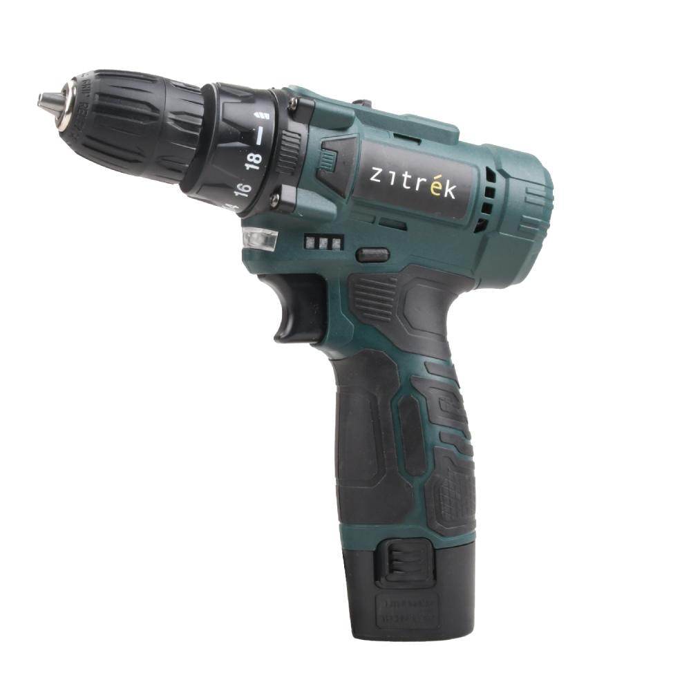 Дрель-шуруповерт аккумуляторная Zitrek Green 12V Plus 085-1013, фото 3