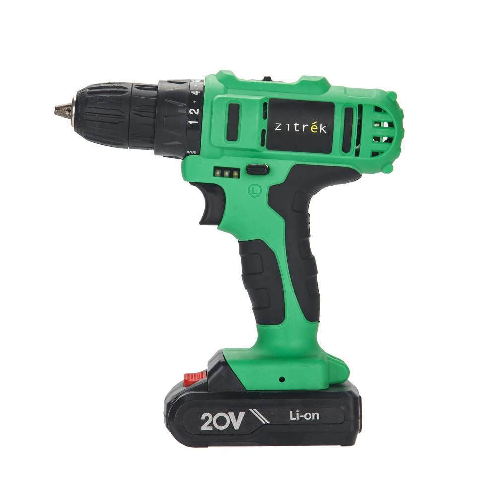 Дрель-шуруповерт аккумуляторная Zitrek Green 20-Li Plus 083-1115, фото 2