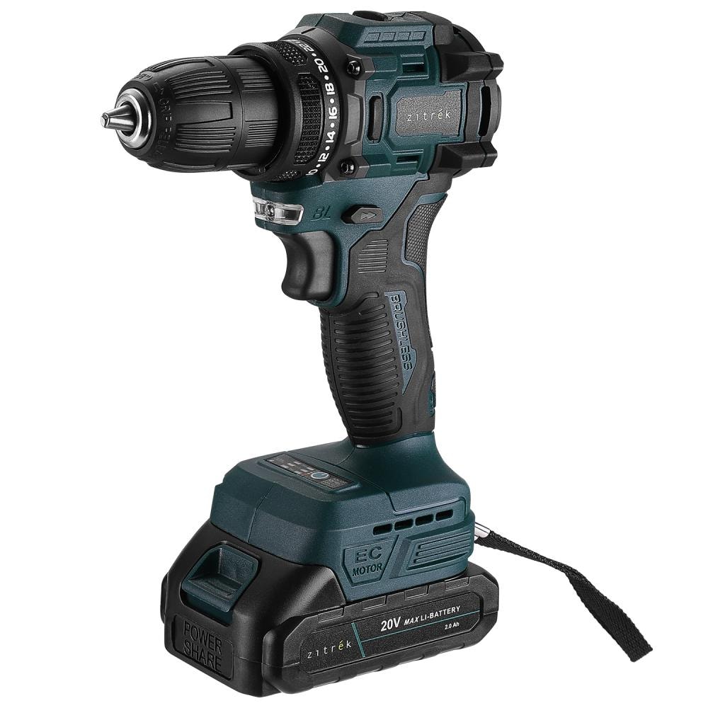 Дрель-шуруповерт аккумуляторная Zitrek Greenpower 20 PRO 085-1314, фото 2