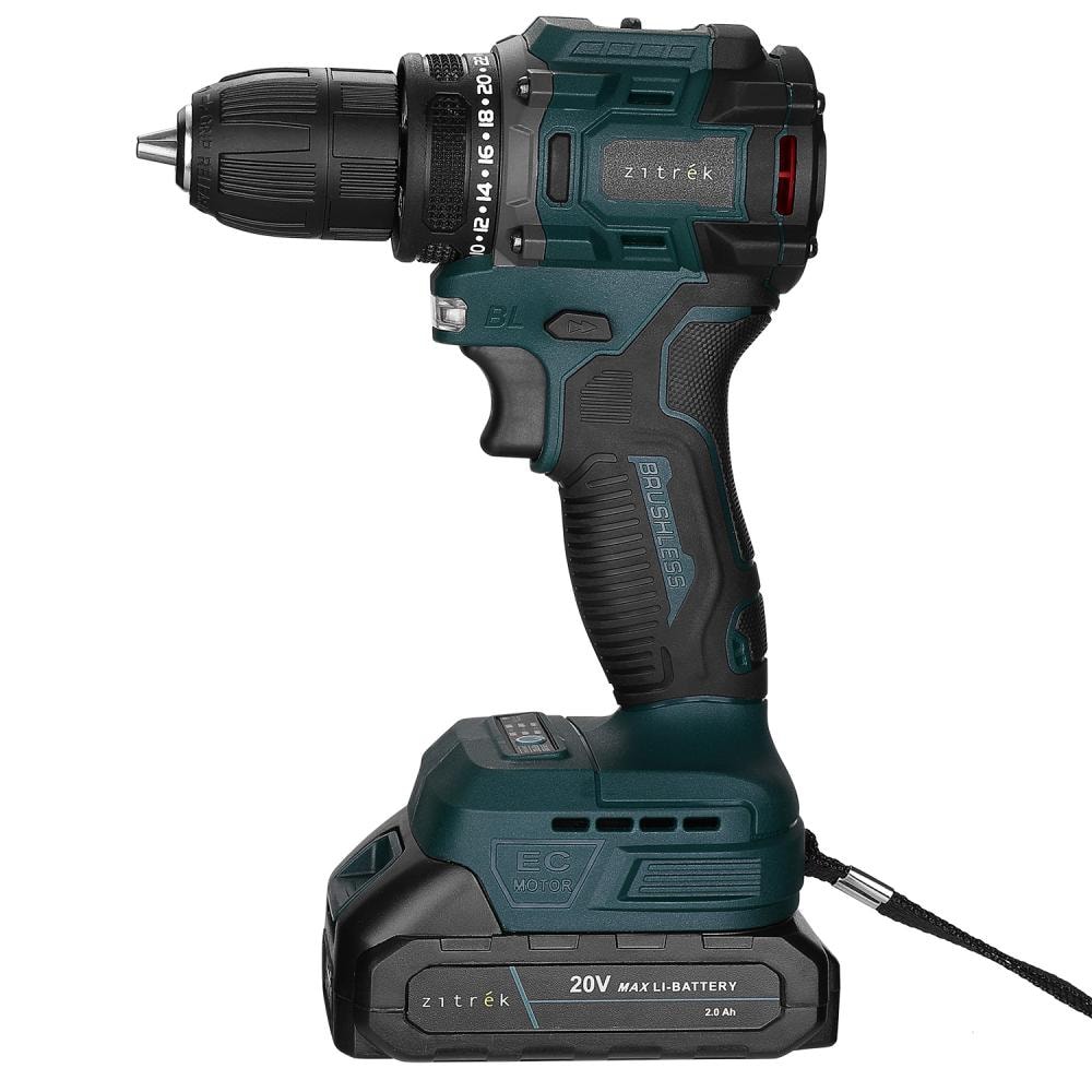 Дрель-шуруповерт аккумуляторная Zitrek Greenpower 20 PRO 085-1314, фото 3