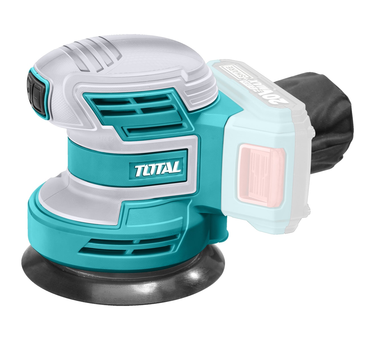 Эксцентриковая аккумуляторная шлифмашина TOTAL TROSLI2001, фото 2