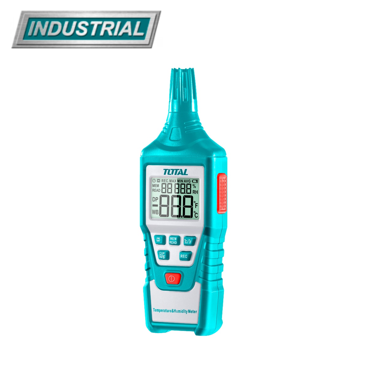 Измеритель влажности и температуры цифровой TOTAL TETHT01