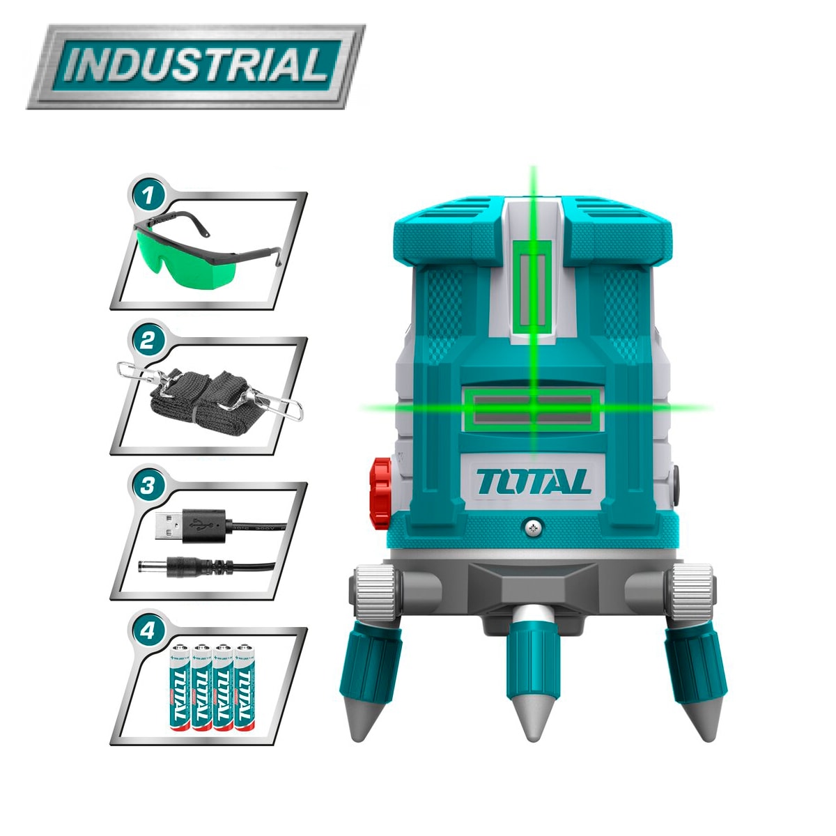 Уровень лазерный TOTAL TLL305205