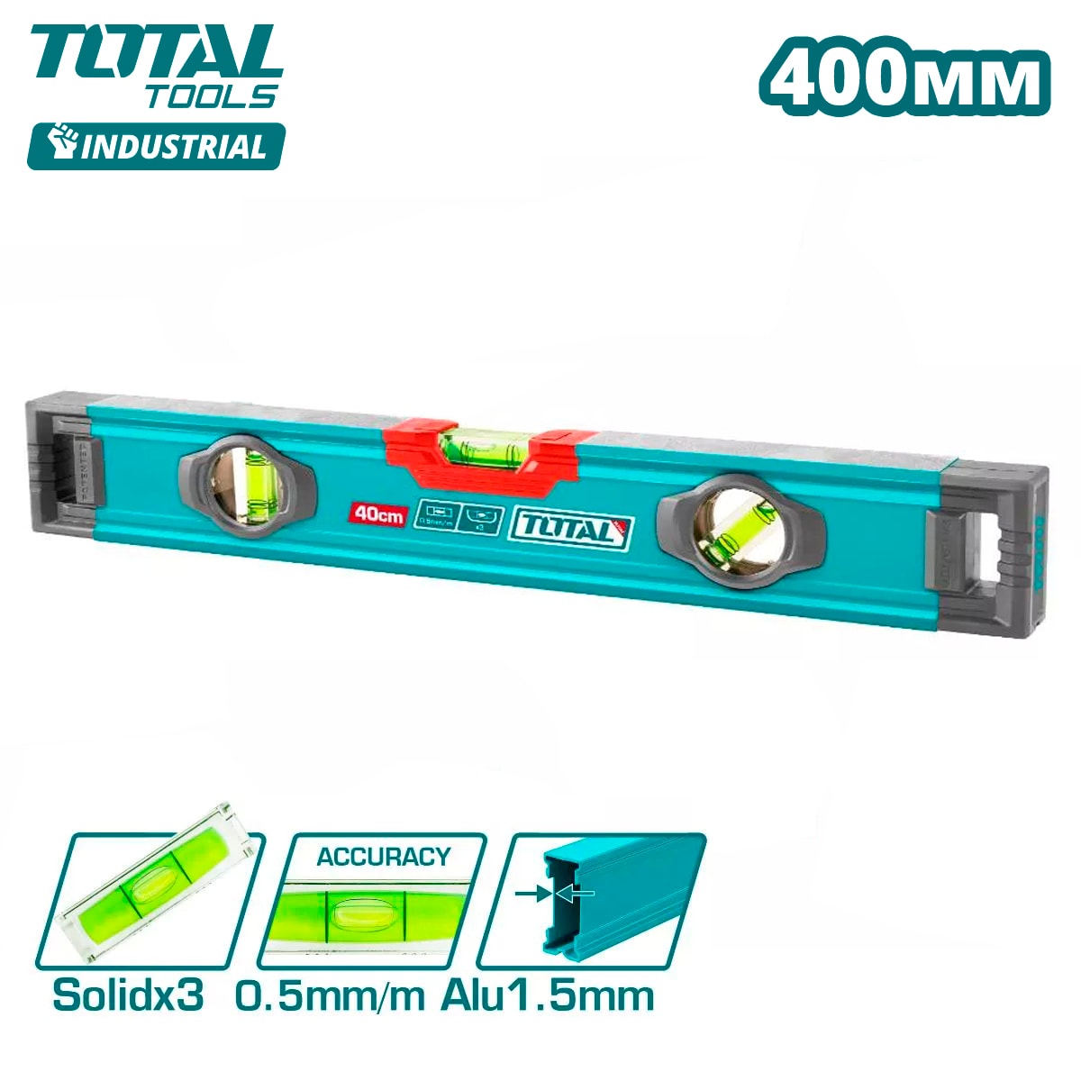 Уровень 400 мм TOTAL TMT24028