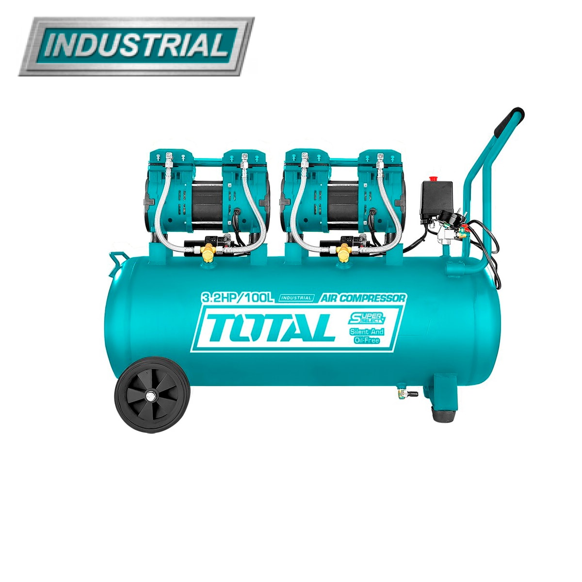Компрессор безмасленный TOTAL TCS2241008