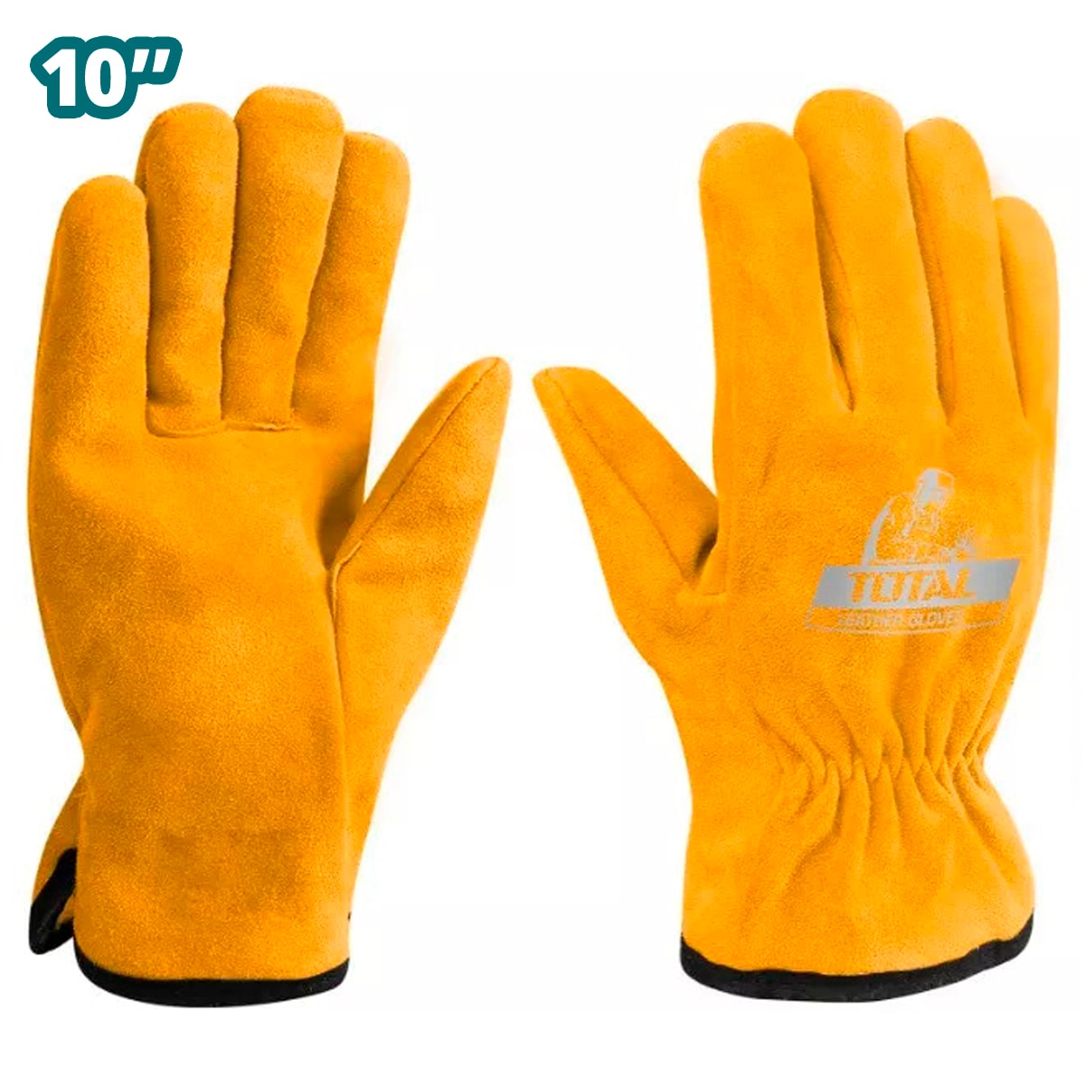 Перчатки рабочие кожаные 10 " TOTAL TSP14210