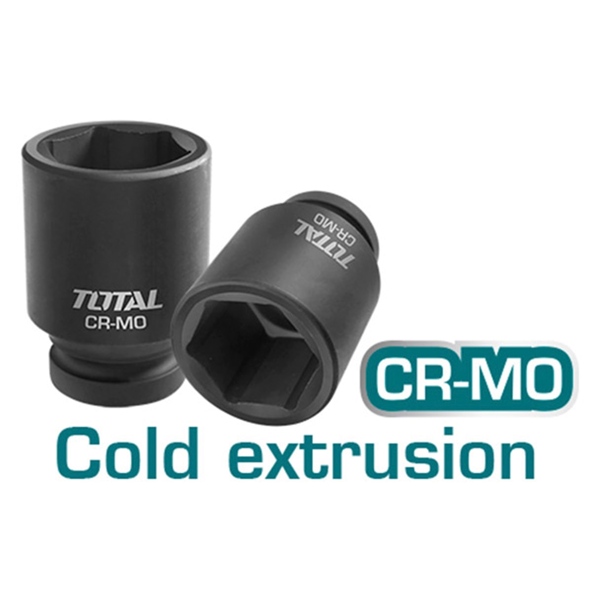 Торцевая головка ударная 3/4 " 48 мм TOTAL THHISD3448L, фото 2