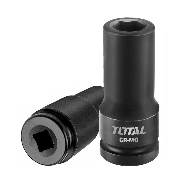 Торцевая головка удлиненная ударная 1/2 " 24 мм TOTAL THDIS12241L, фото 3