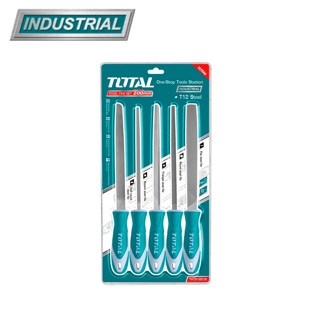 Набор напильников TOTAL THT918516 (5 шт)