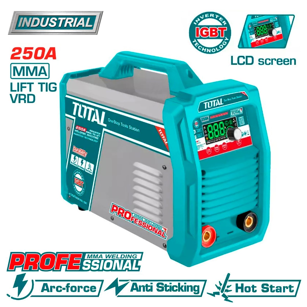 Инвертор сварочный TOTAL TW225079