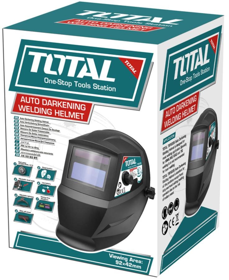 Маска сварочная хамелеон TOTAL TSP9306, фото 3