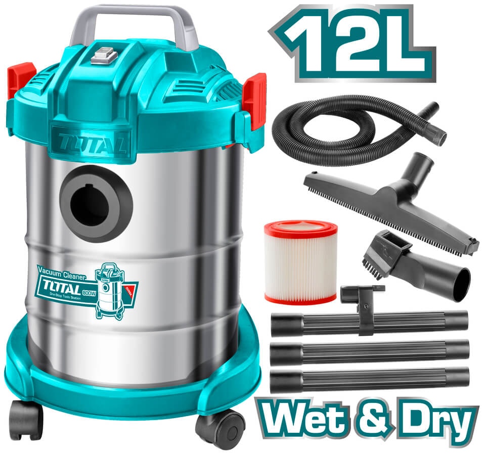 Пылесос строительный TOTAL TVC14122, фото 2