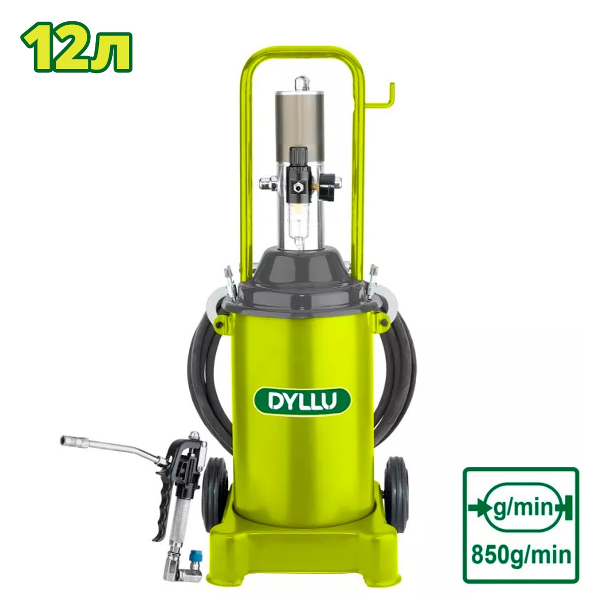 Пневматическая смазочная станция 12 л DYLLU DTAL1A12