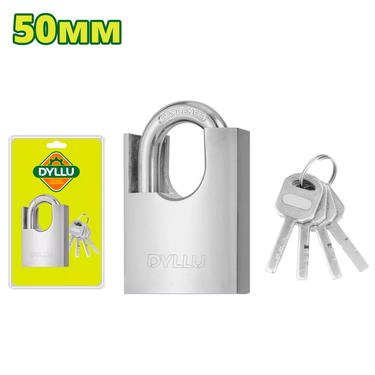 Замок навесной с защитой 50мм DYLLU DTPD8450