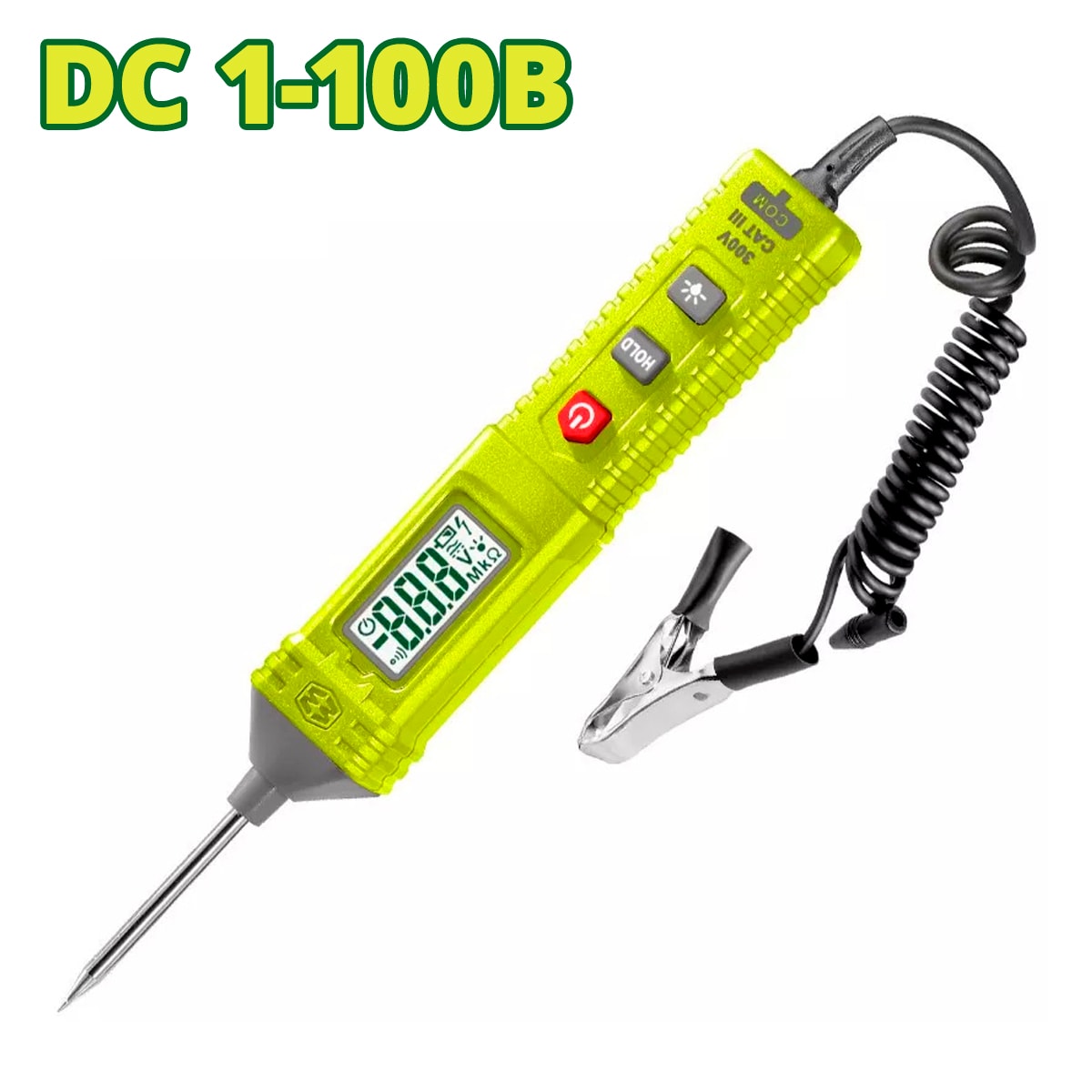 Индикатор напряжения автомобильный 1-100 В DYLLU DTTP5501