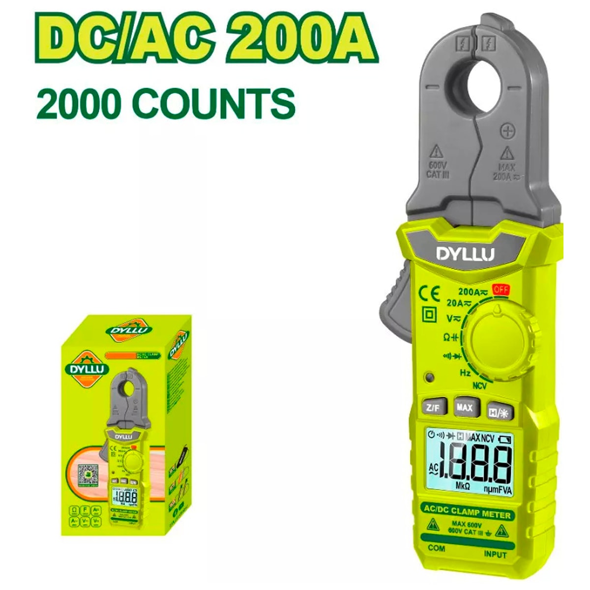 Токовые клещи DYLLU DTDM65015