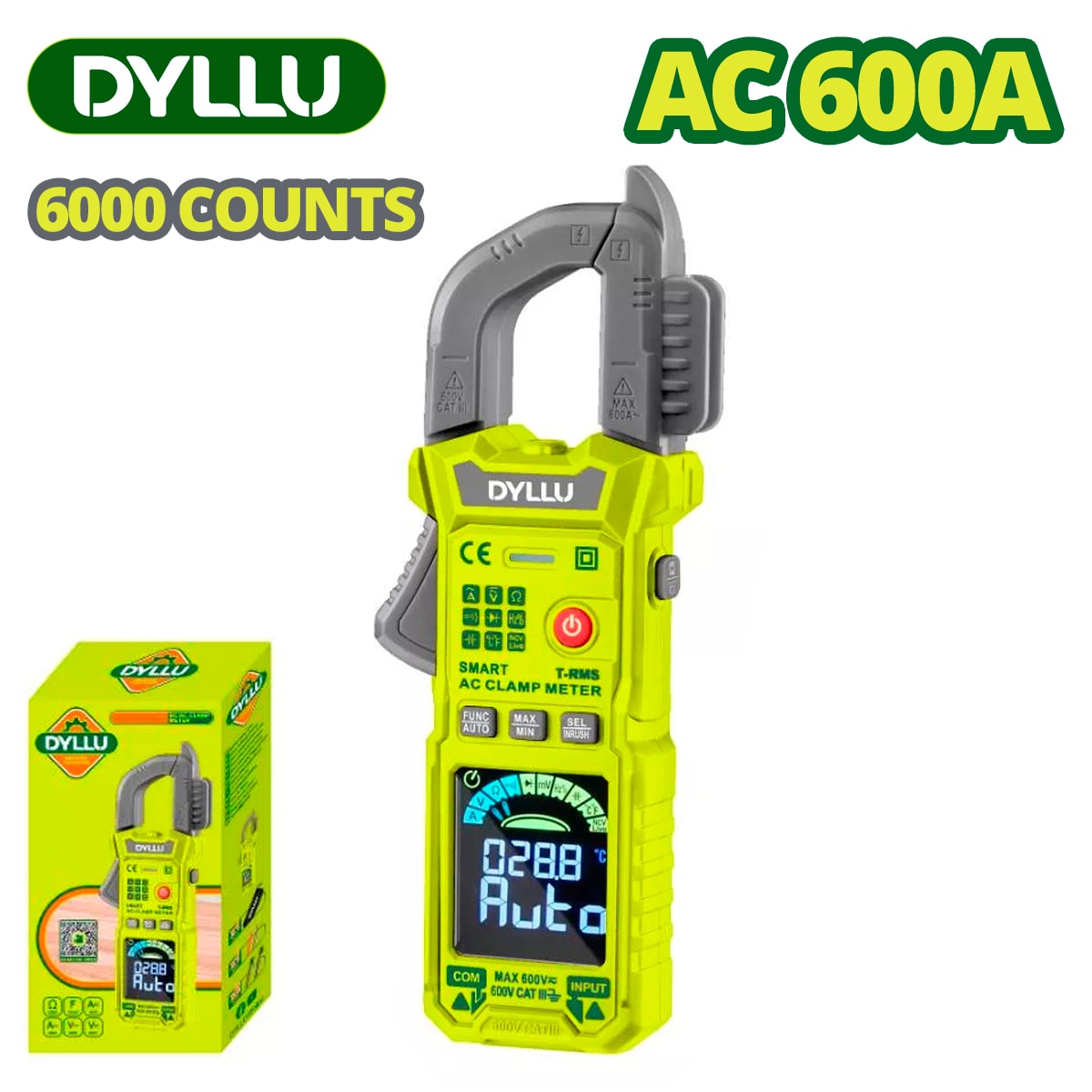 Токовые клещи DYLLU DTDM6505