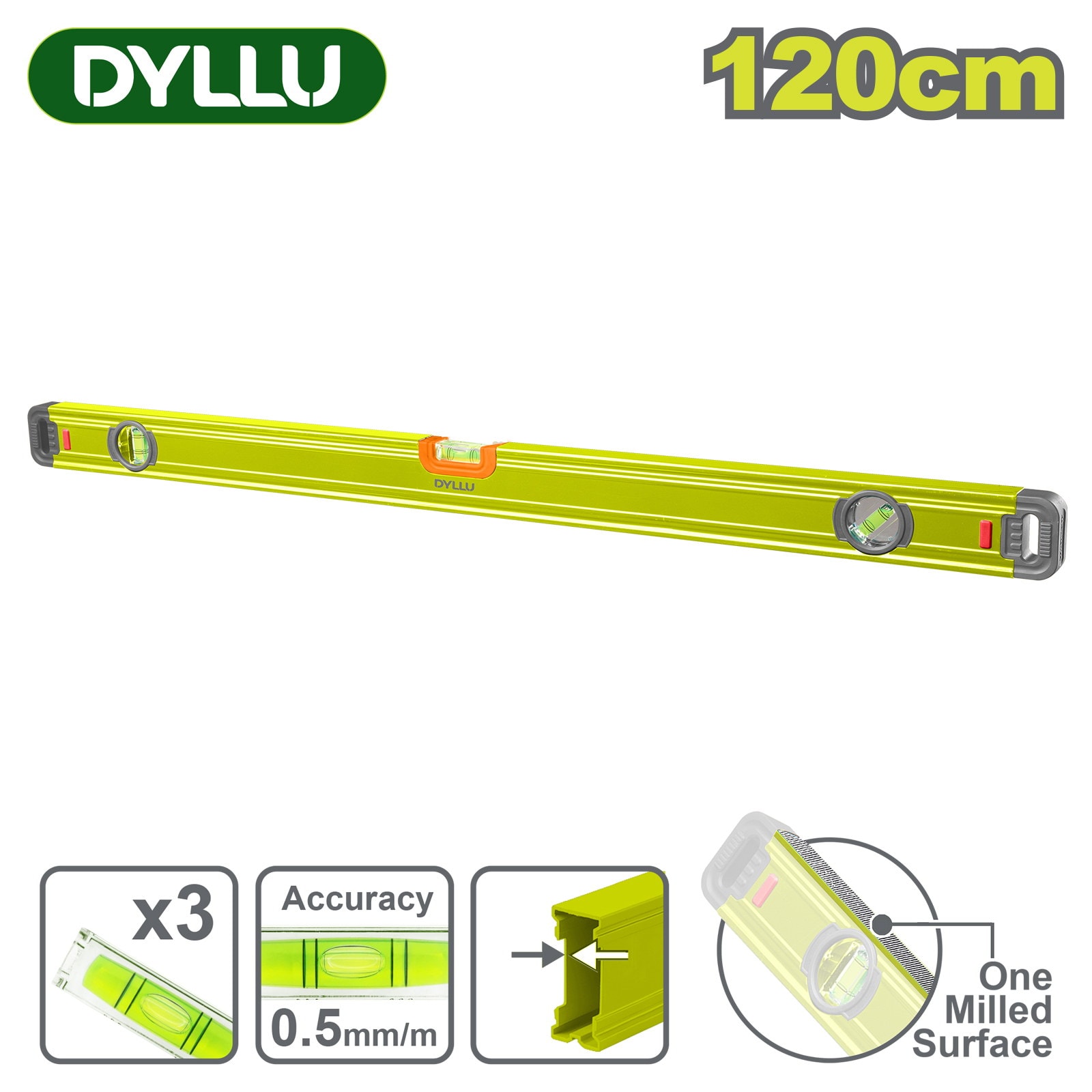 Уровень 120 см DYLLU DTSL8G120