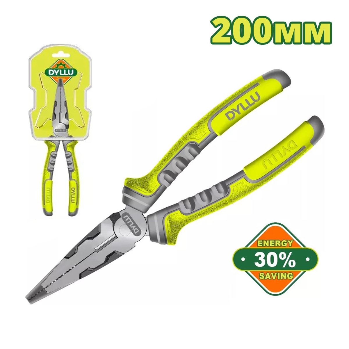 Длинногубцы 200 мм DYLLU DTPL2718