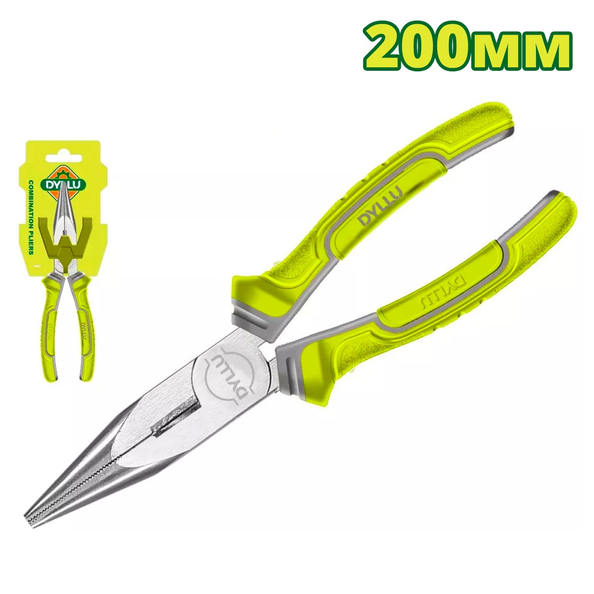 Длинногубцы 200 мм DYLLU DTPL2C08