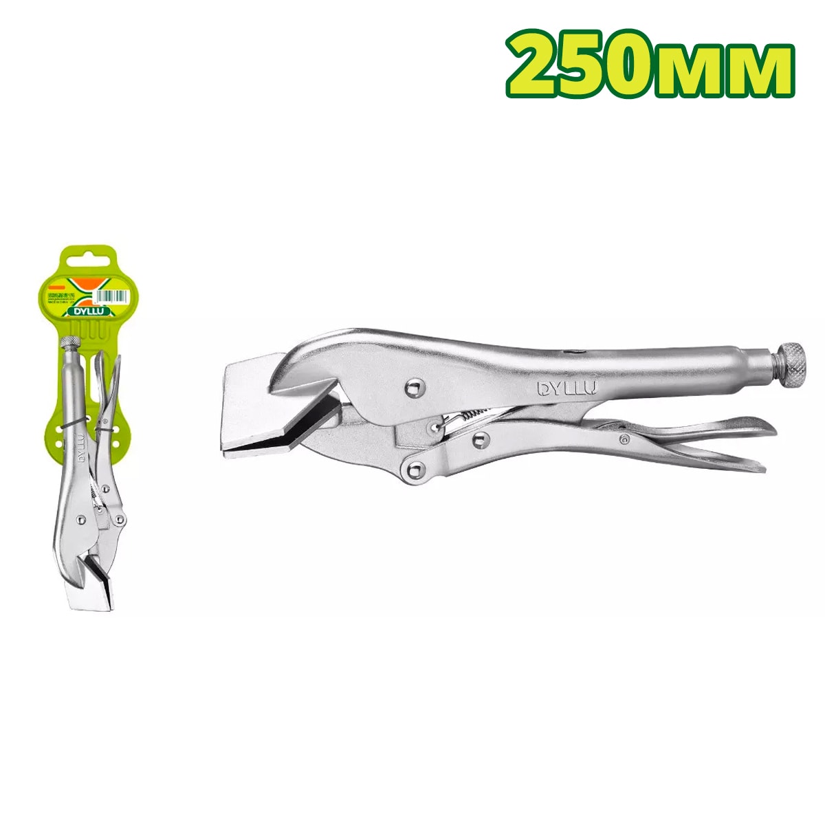 Зажим с фиксатором 250 мм DYLLU DTLP7210