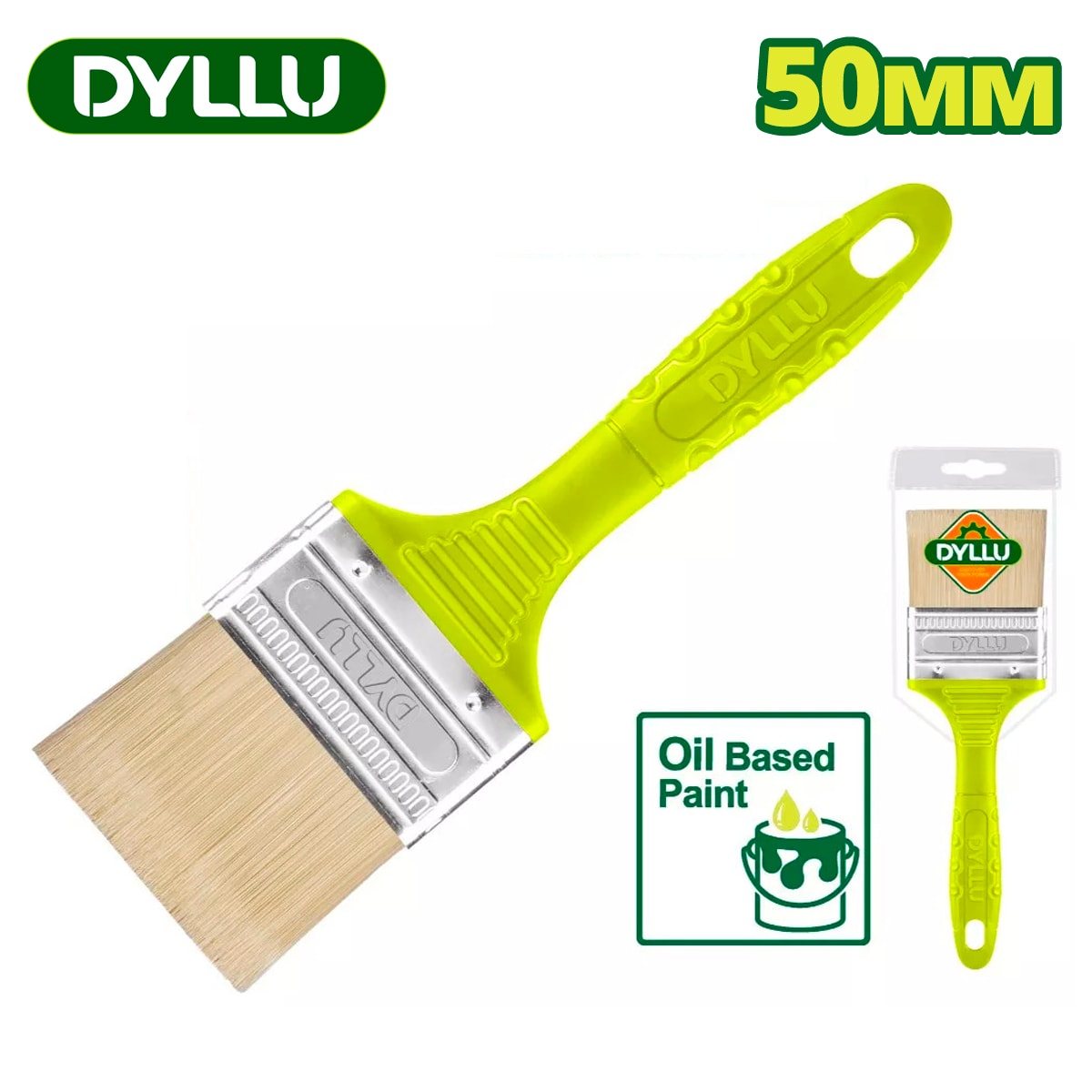 Кисть плоская 50 мм DYLLU DTPB1902