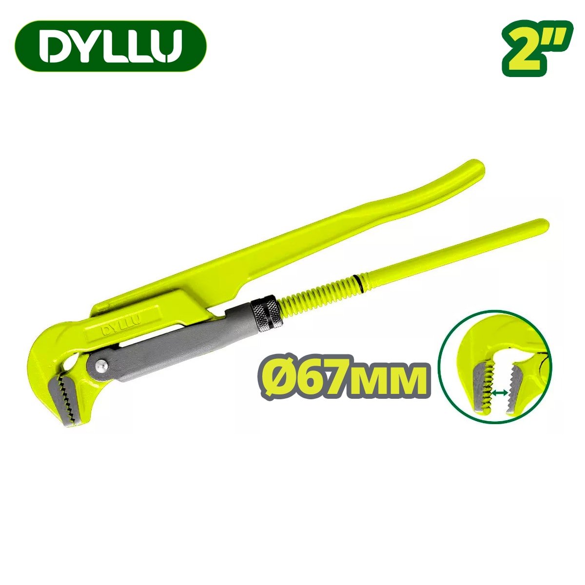 Ключ трубный L-образный DYLLU DTPW2102