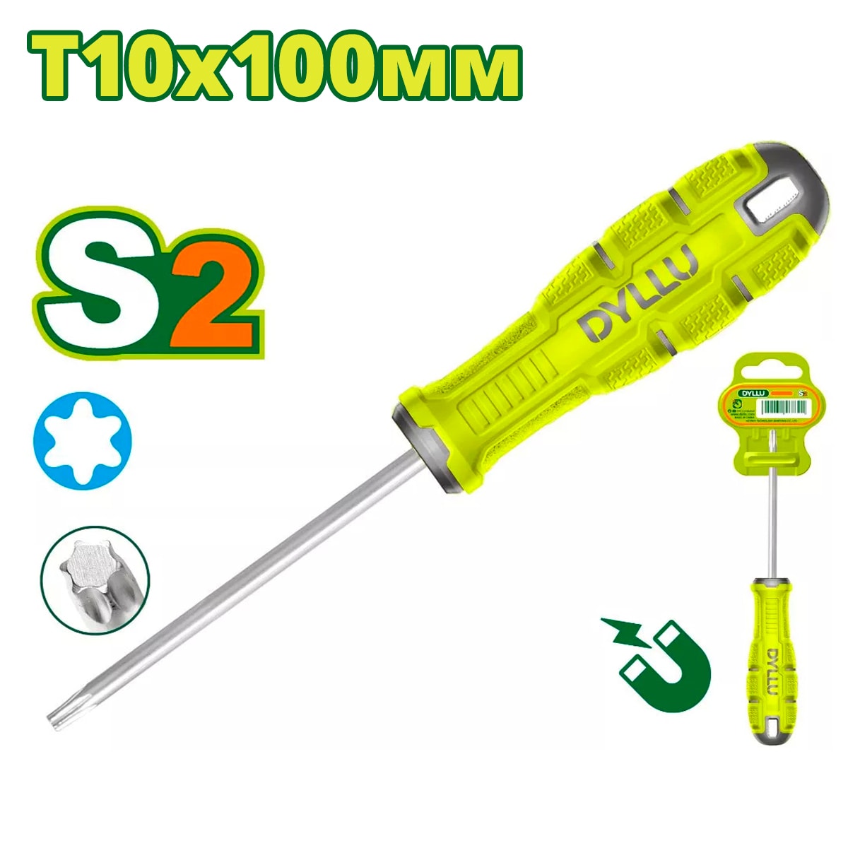 Отвертка T10x100 мм DYLLU DTSDD214