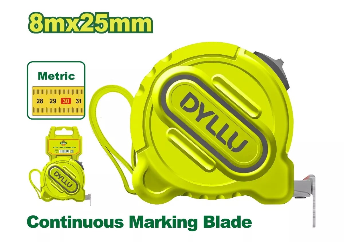Рулетка 8 м DYLLU DTMT1240M