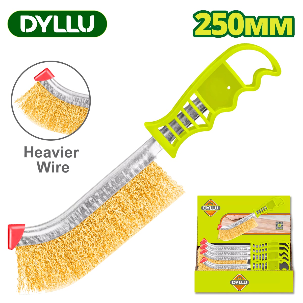 Щетка металличесая 250 мм DYLLU DTBH1101