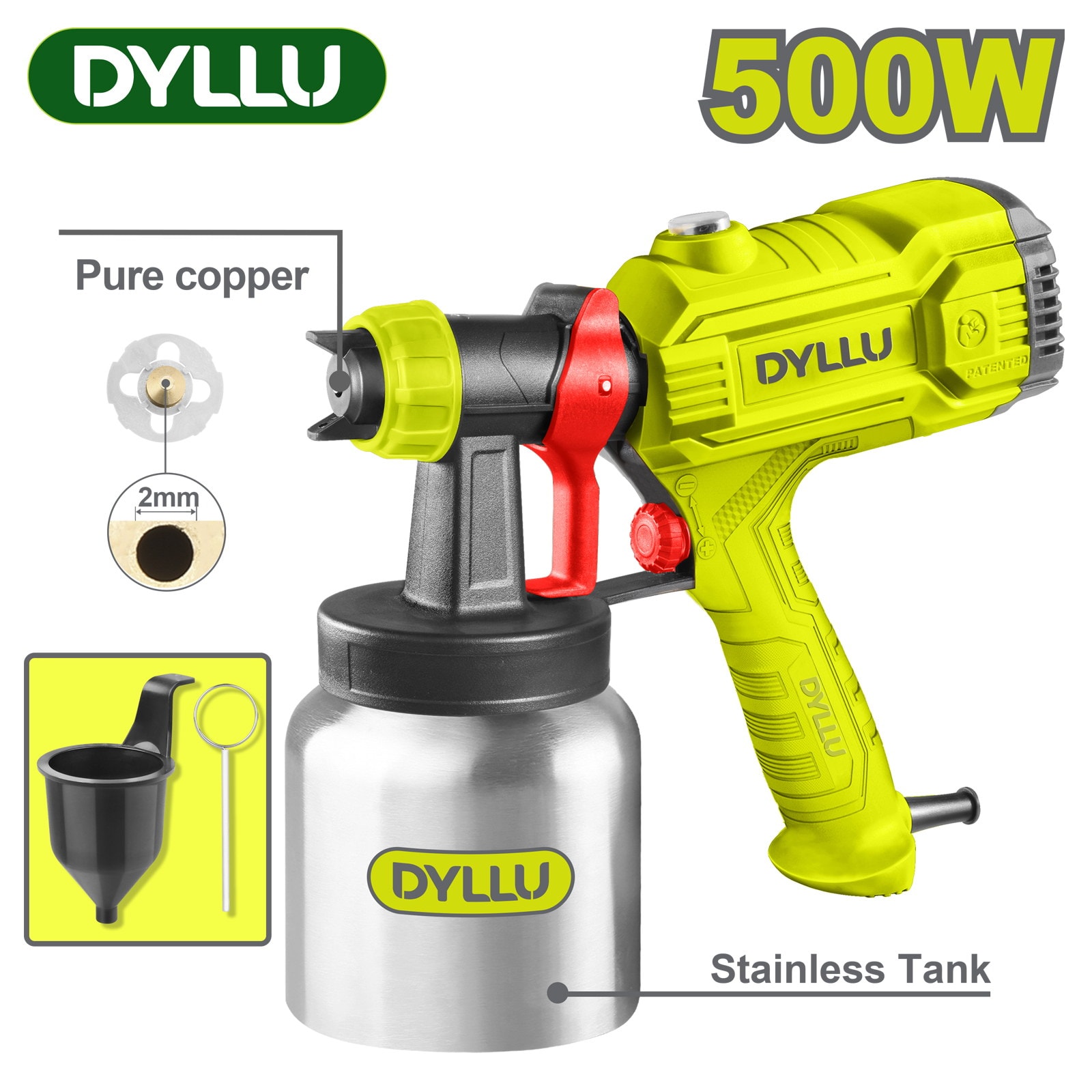 Краскораспылитель DYLLU DTEG1A181