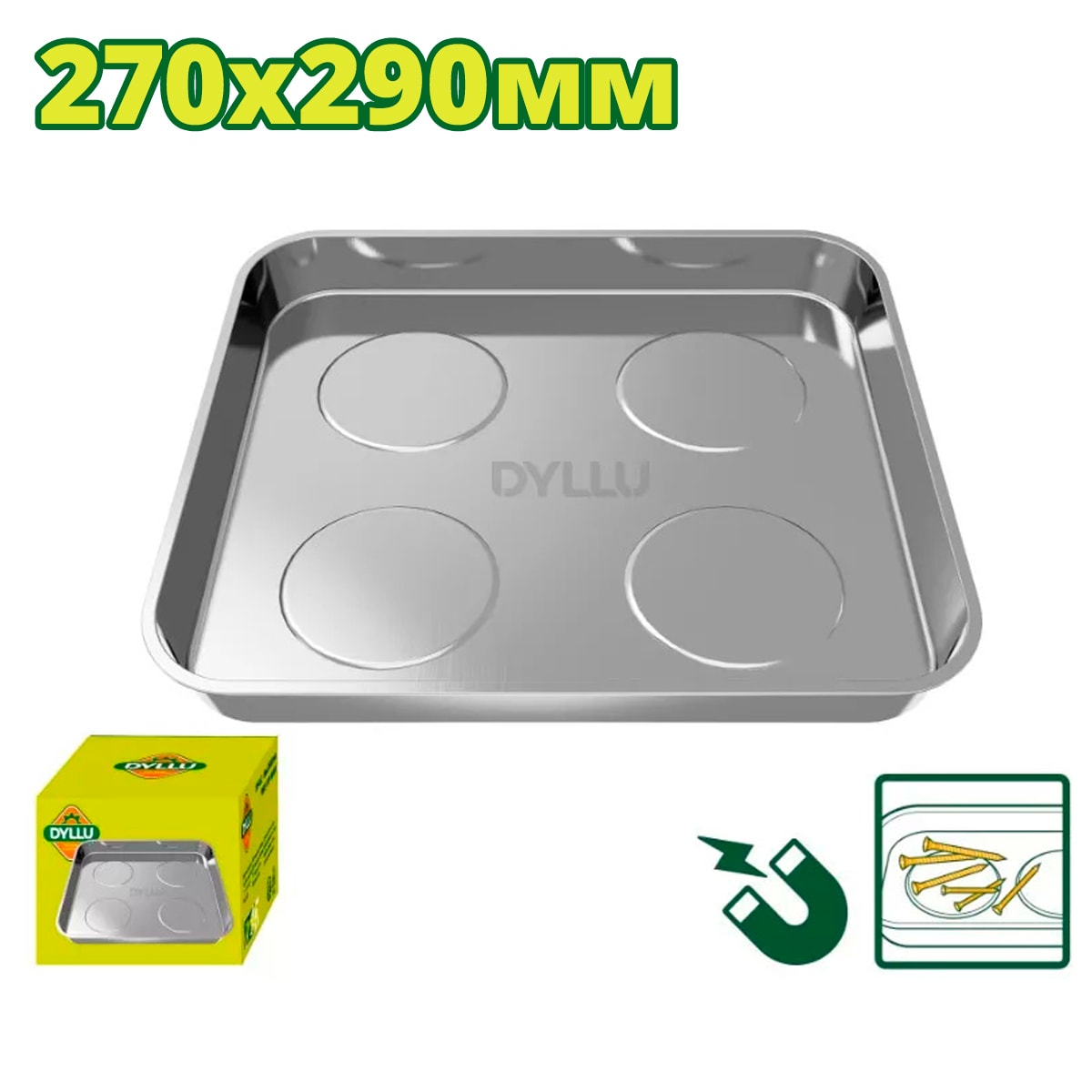 Лоток магнитный 270х290мм DYLLU DTMC6004