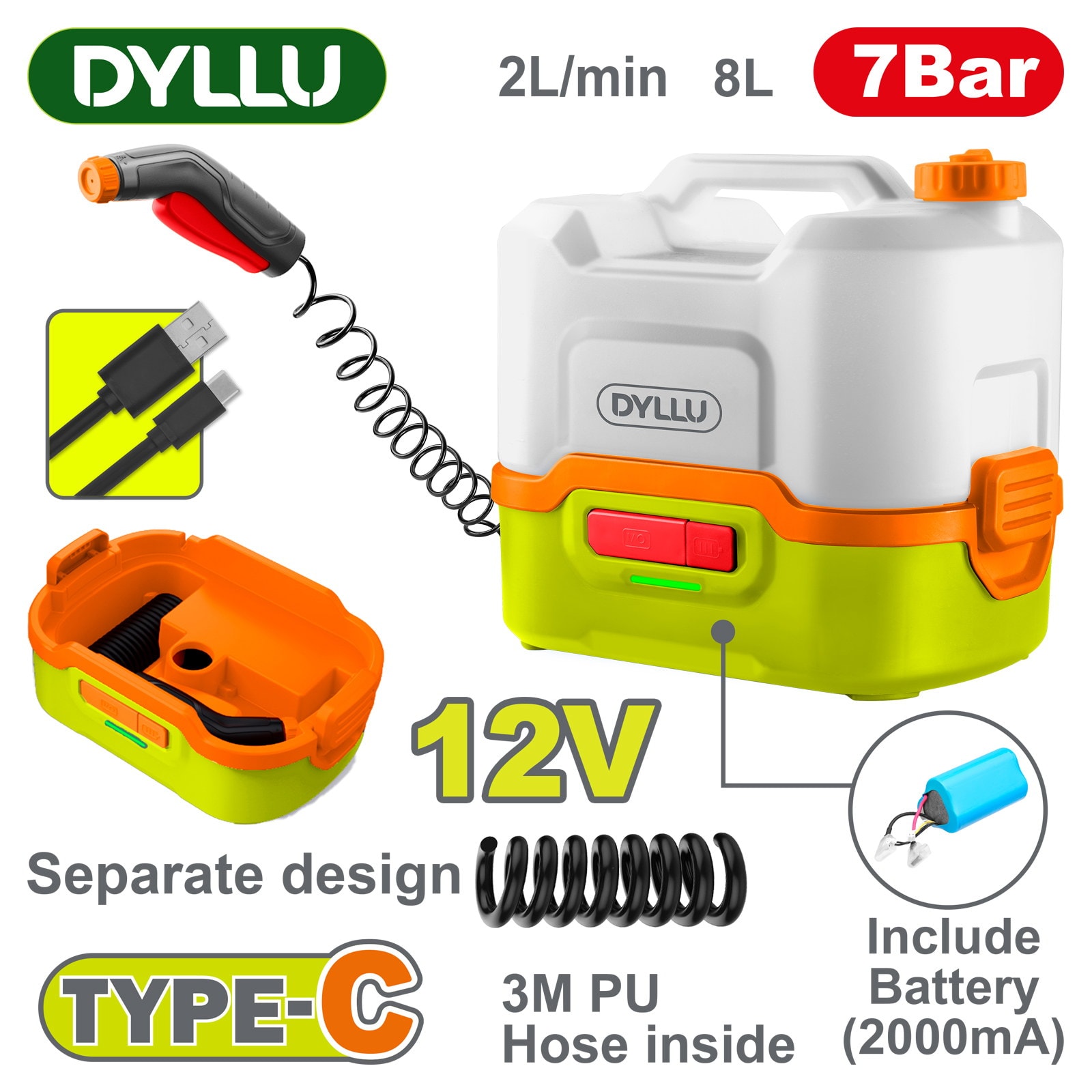 Мойка высокого давления DYLLU DTQX2512