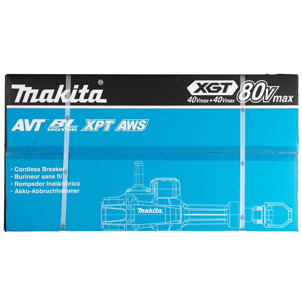 Аккумуляторный отбойный молоток HM004GZ01 (HM 004 GZ01) MAKITA, фото 2
