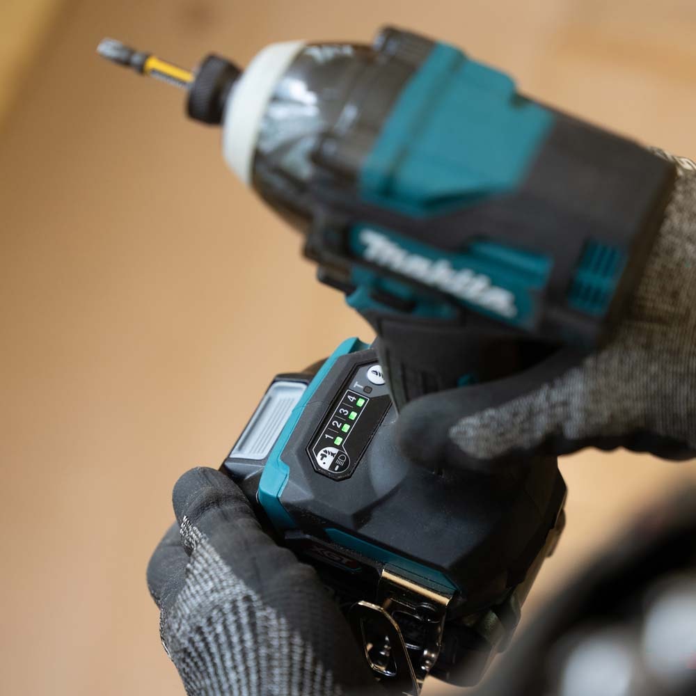 Шуруповерт ударный TD004GZ (TD 004 GZ) аккумуляторный MAKITA, фото 8