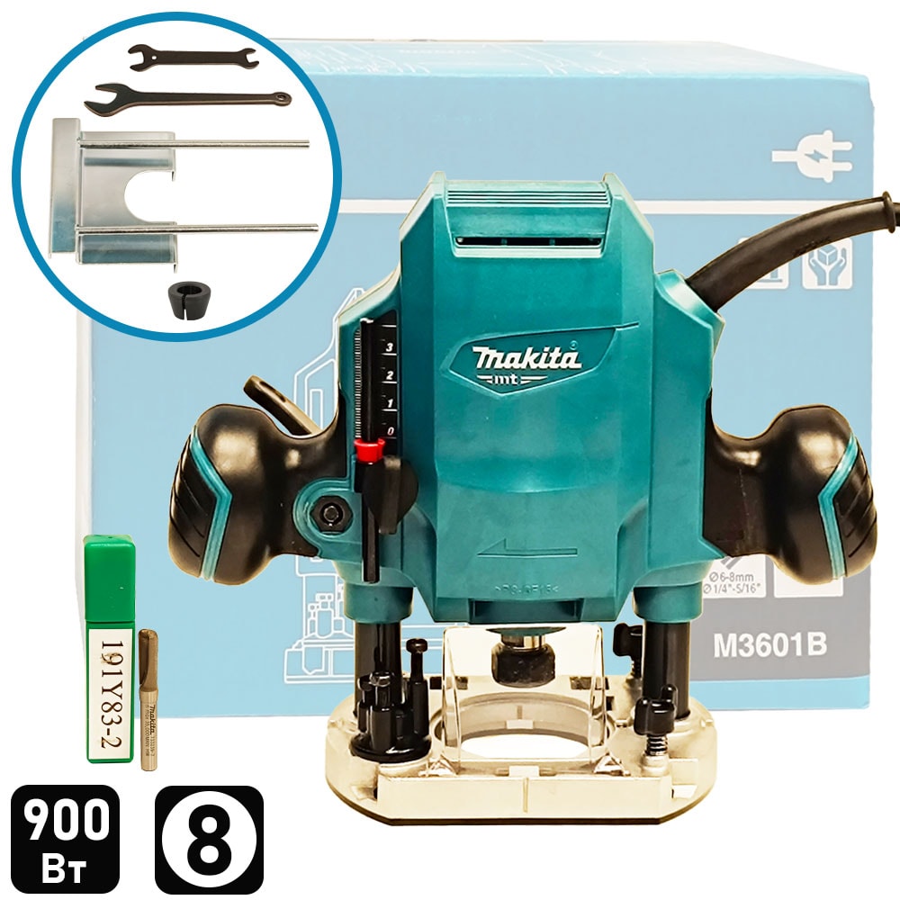 Фрезер ручной M3601B (M 3601 B) MAKITA MT
