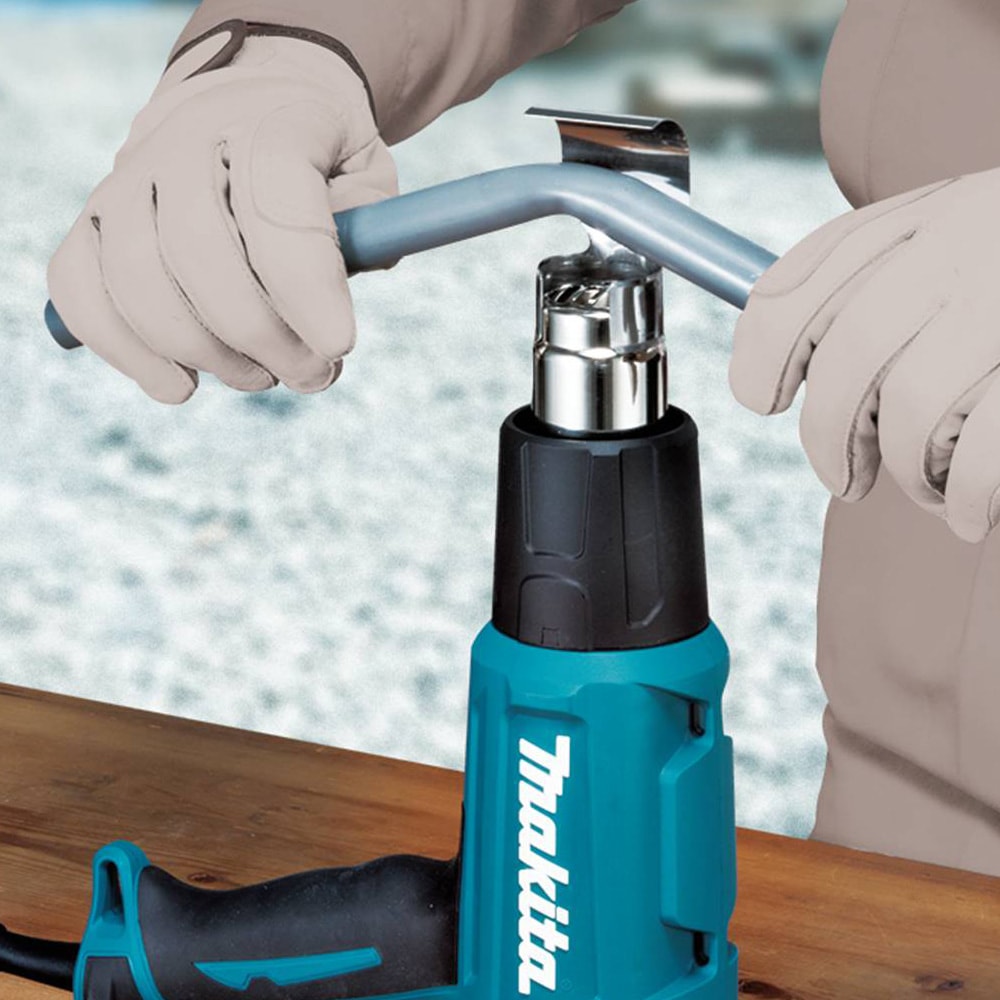 Термовоздуходувка HG6030K (1800 Вт / 50-600° / 4 насадки), MAKITA, фото 9