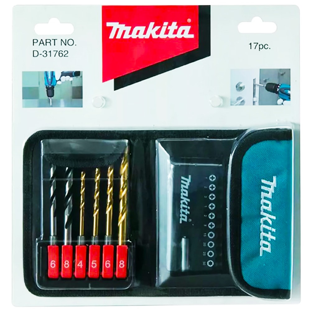 Набор бит и сверл по дереву / металлу (17 шт) MAKITA (D-31762)