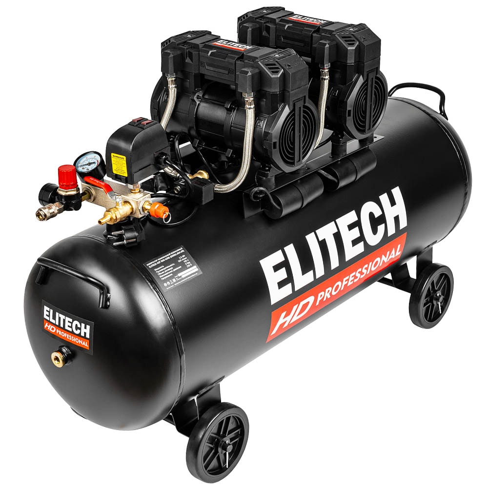 Компрессор ACF 500-100S безмасляный (2,9 кВт / 100 л / 500 л/мин) ELITECH HD (E0501.004.00)