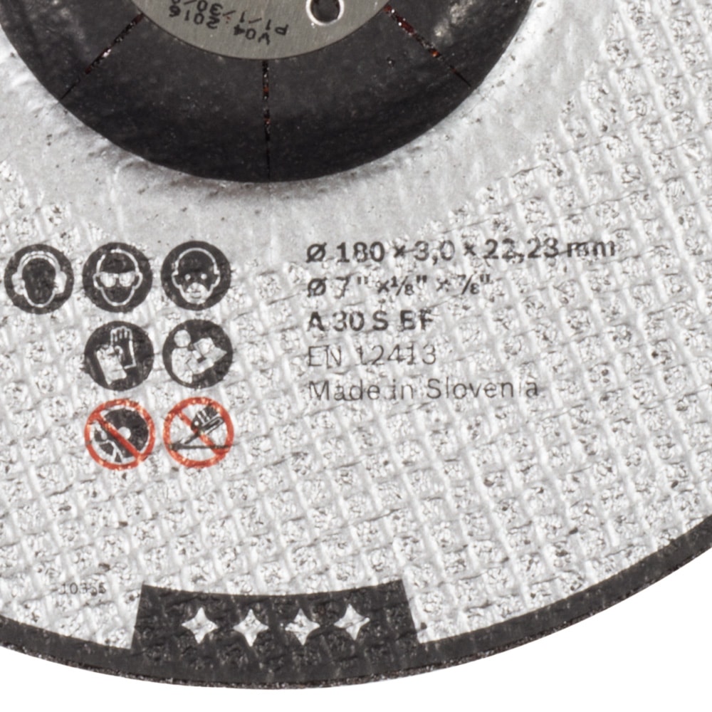 Круг отрезной 180х3,0х22,23 мм Expert for Metal (вогнутый), BOSCH, фото 2