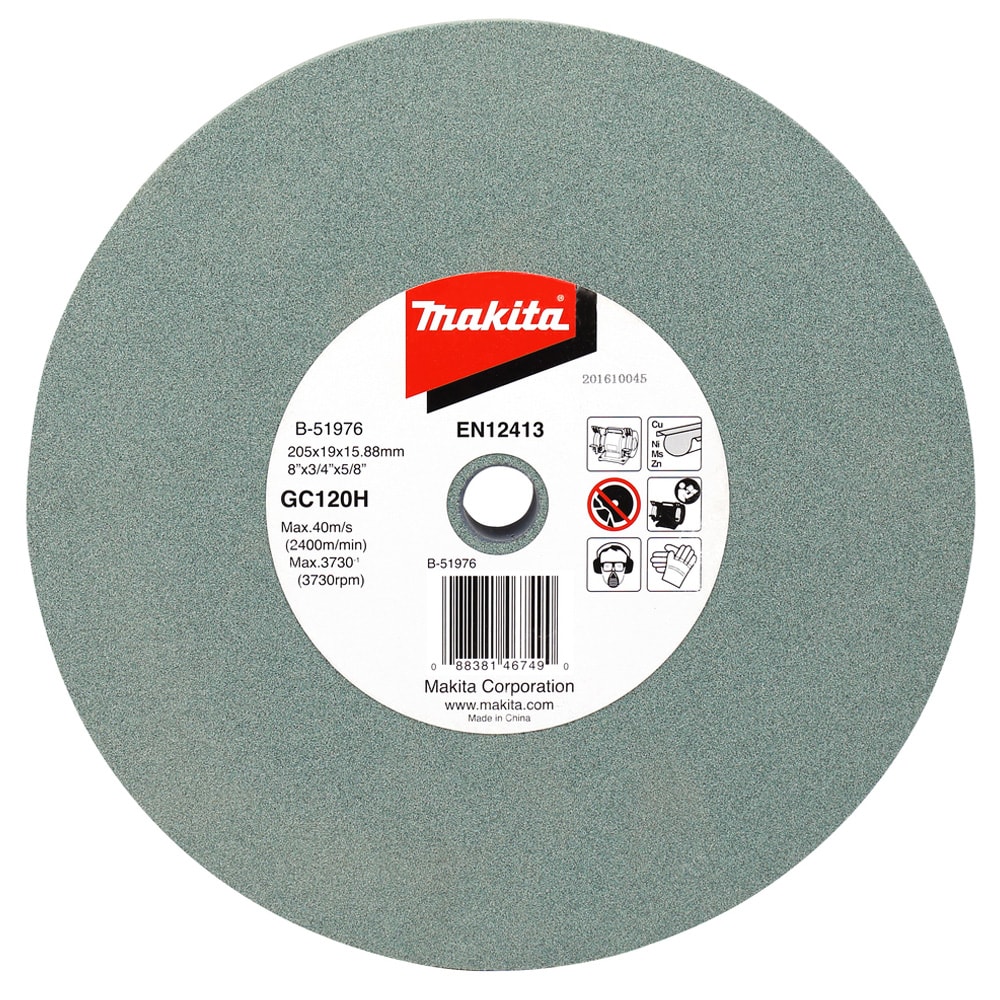 Круг точильный 205x19x15,88 мм GC120, MAKITA