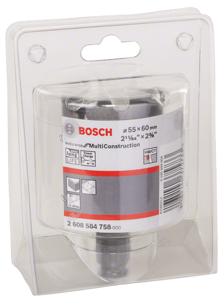 Коронка Endurance for Multi Construction 55 мм BOSCH (2608584758)