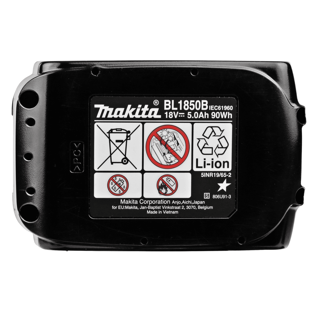 Аккумулятор BL1850B 5.0 Ah (1 шт) MAKITA (632G59-7), фото 9