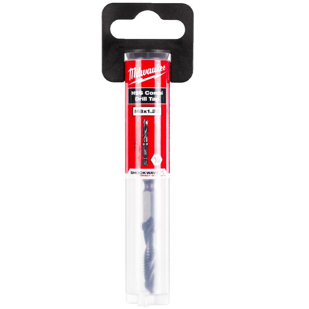 Метчик-сверло по металлу M8x57 мм HSS-G HEX Milwaukee (4932498265)