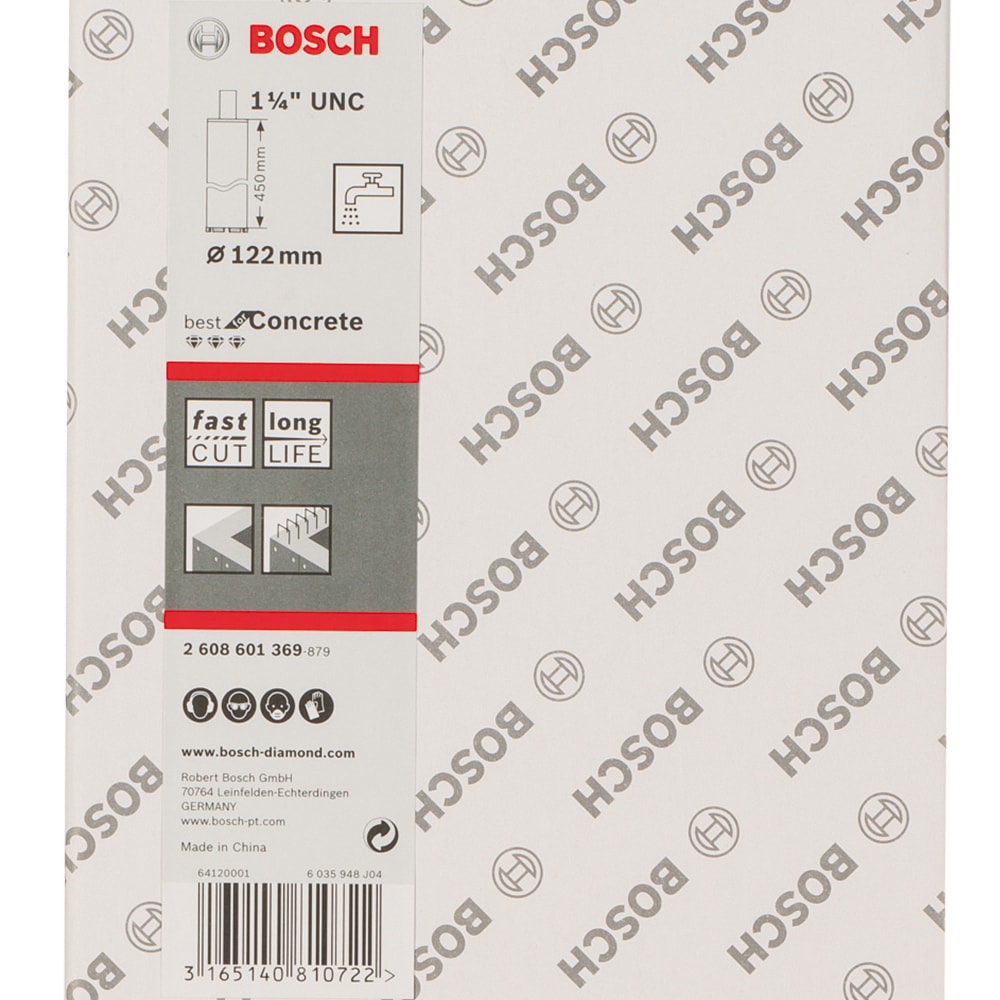 Коронка алмазная М122x450 мм 1 1/4" Best for Concrete, BOSCH, фото 5