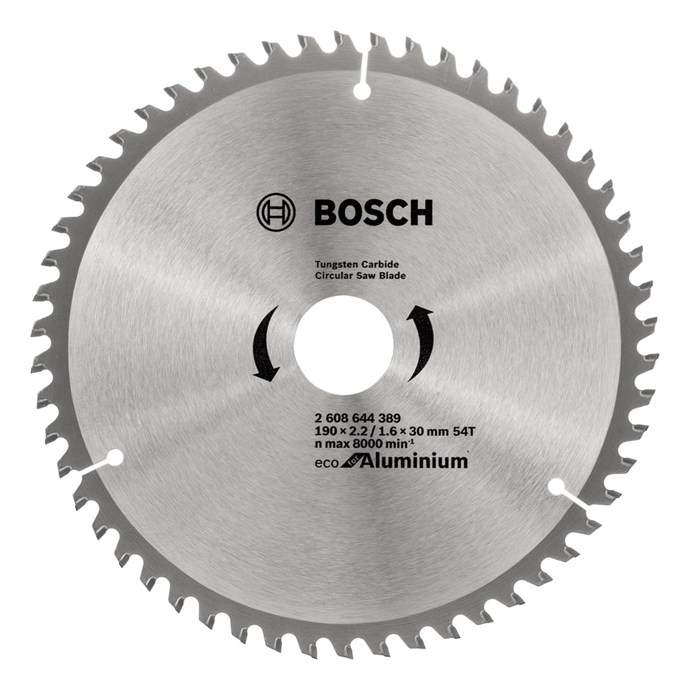Диск пильный ECO 190х2,2х30 мм Z54 Aluminium, BOSCH, фото 2