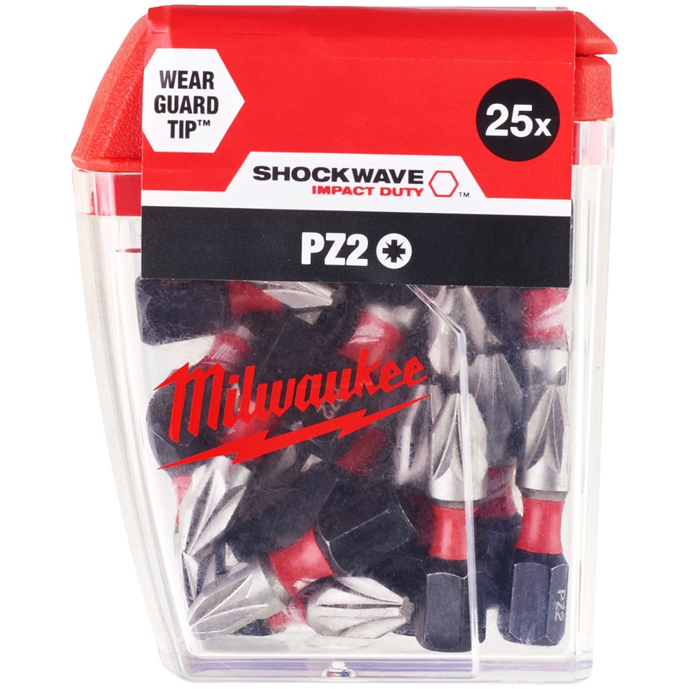 Бита Shockwave Impact Duty PZ2 25 мм (25 шт) Milwaukee (4932430864), фото 3