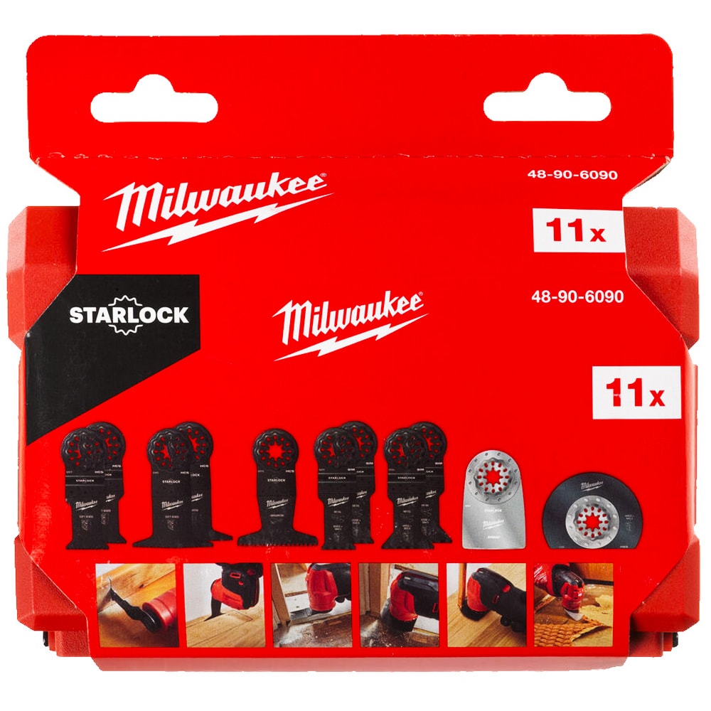Набор пильных полотен Starlock (11 шт) универсальный Milwaukee (48906090)
