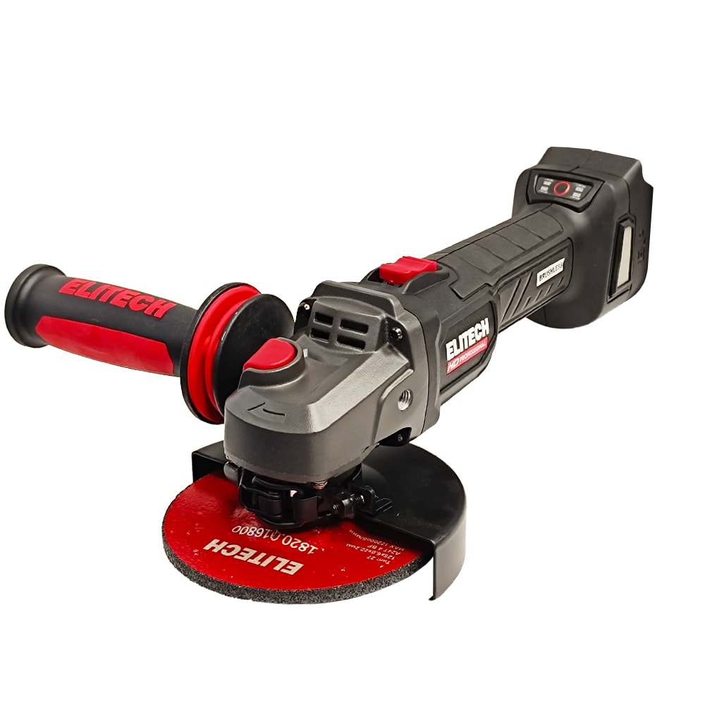 Угловая шлифмашина аккумуляторная CAG 2012BL ELITECH HD (E2213.074.00), фото 2