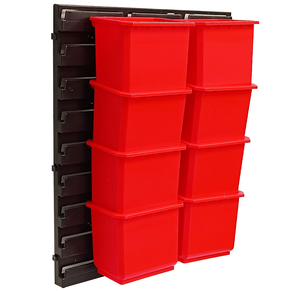 Органайзер настенный QBRICK System Nr 2 (8 шт / красный), QBRICK, фото 3